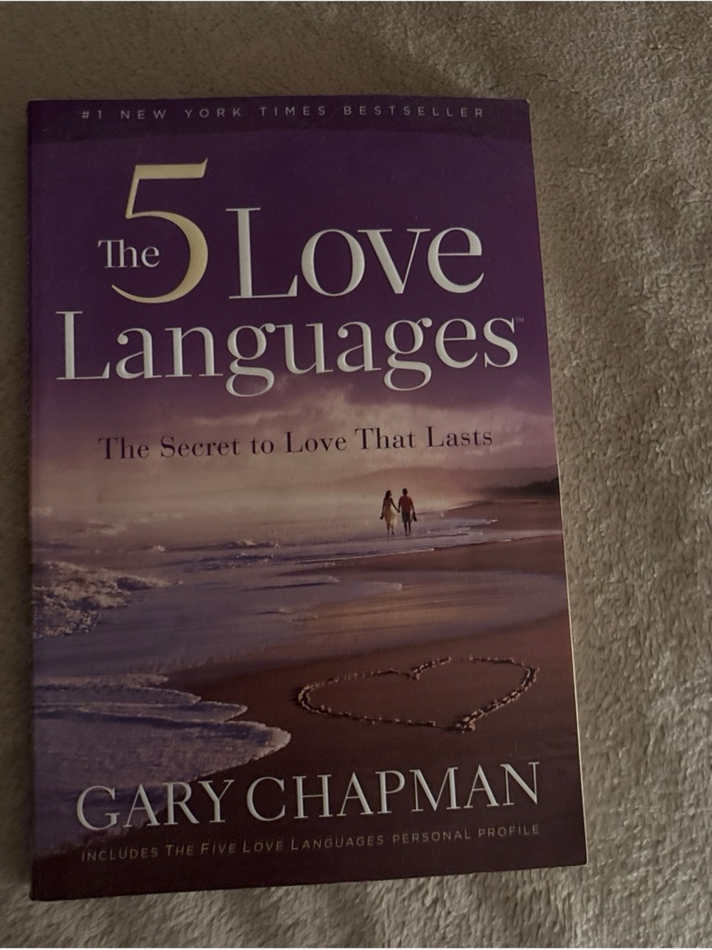The 5 Love Languages by - Purple Paperback